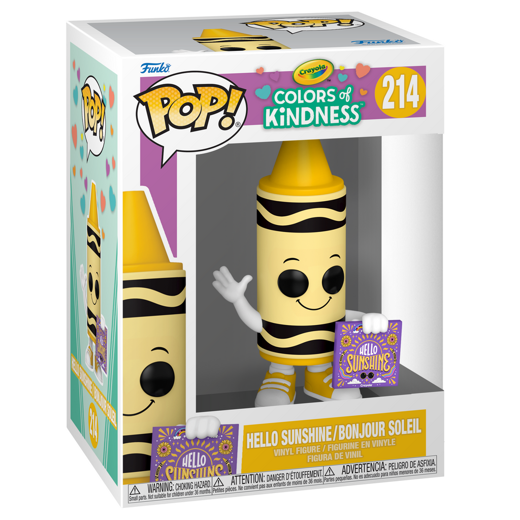 POP! Ad Icon: Crayola - Yellow Crayon (Kindness)