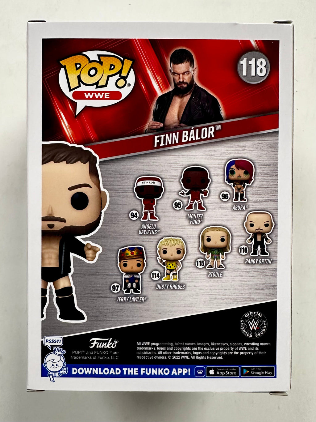 Funko Pop! WWE Finn Balor #118 Judgement Day Amazon 2022 Exclusive