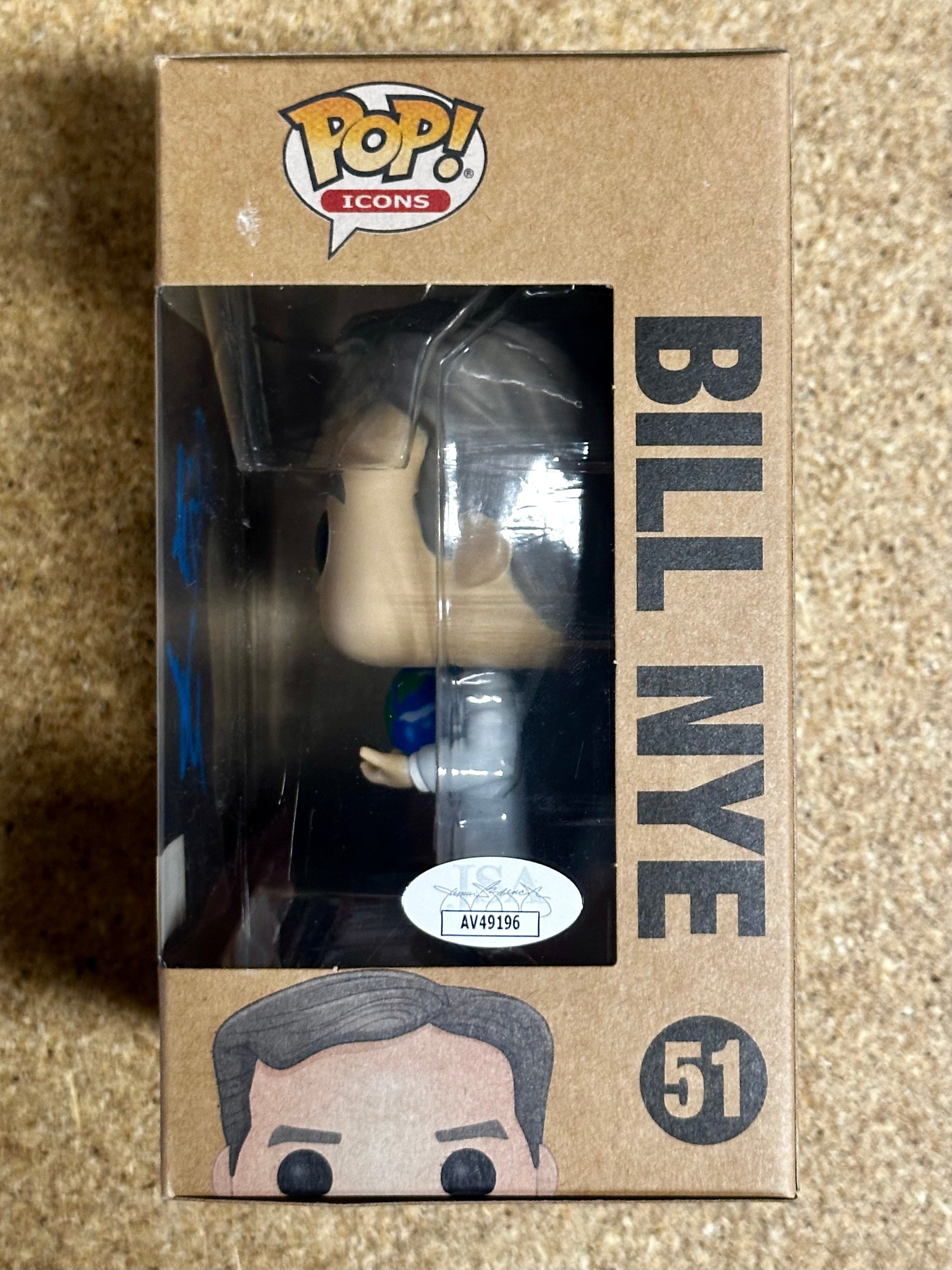 bill-nye-the-science-guy-51-signed-earth-day-vaulted-funko-pop-with-jsa-coa