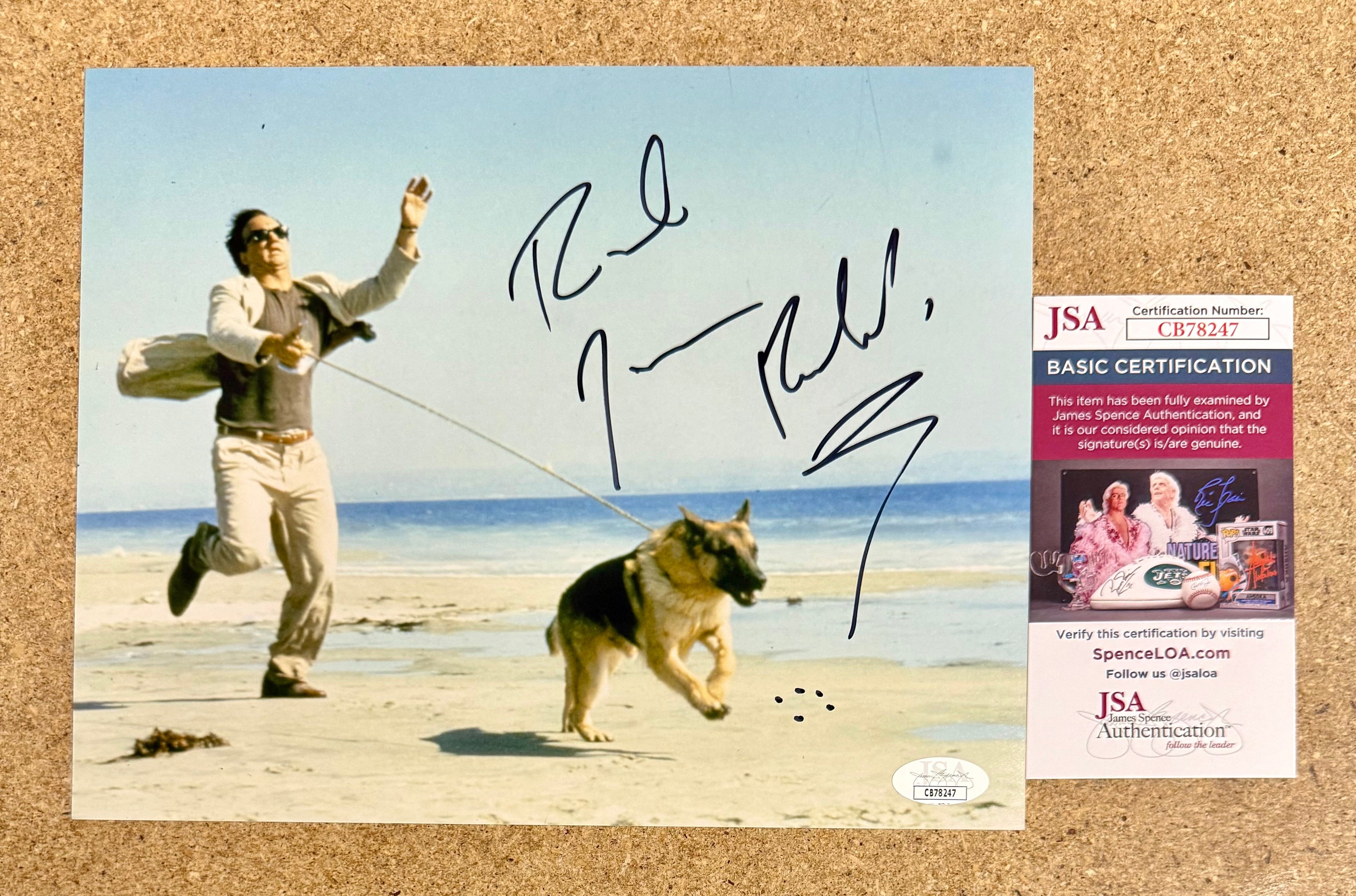 Jim Belushi Signed Autographed K-9 Dooley 8X10 Photo With JSA COA