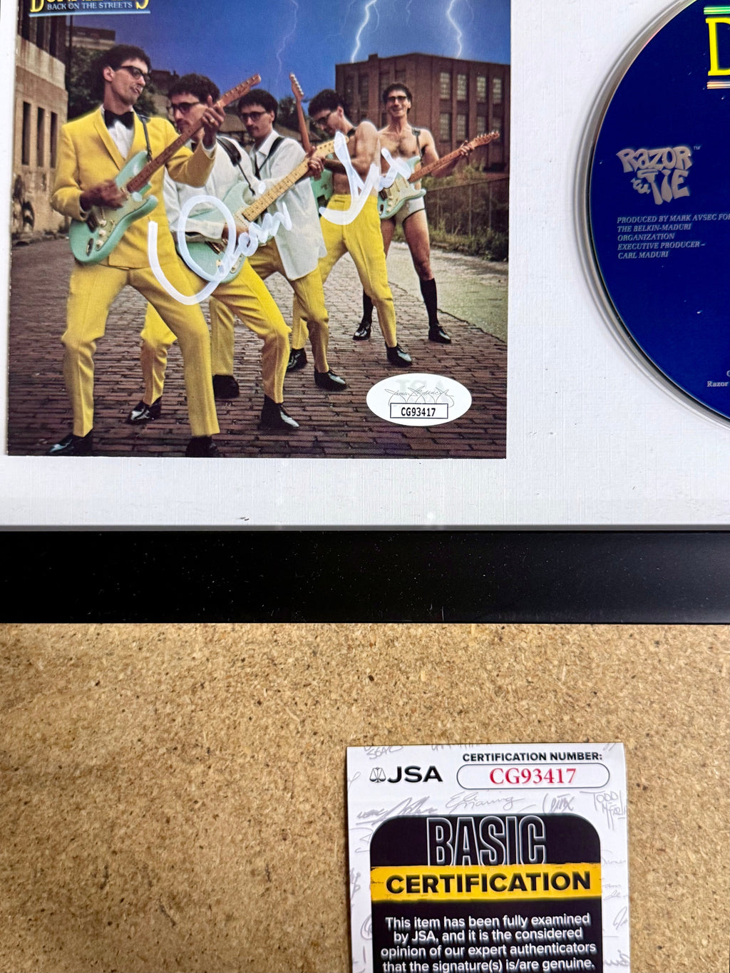 donnie-iris-signed-back-on-the-streets-1980-framed-cd-with-jsa-coa