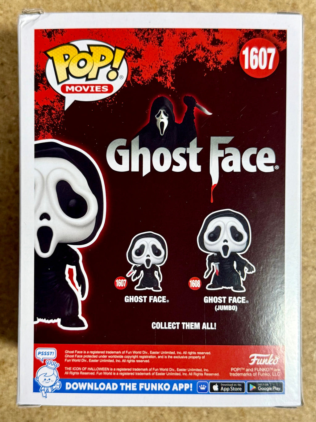 dermot-mulroney-signed-ghost-face-scream-2024-funko-pop-1607-with-jsa-coa