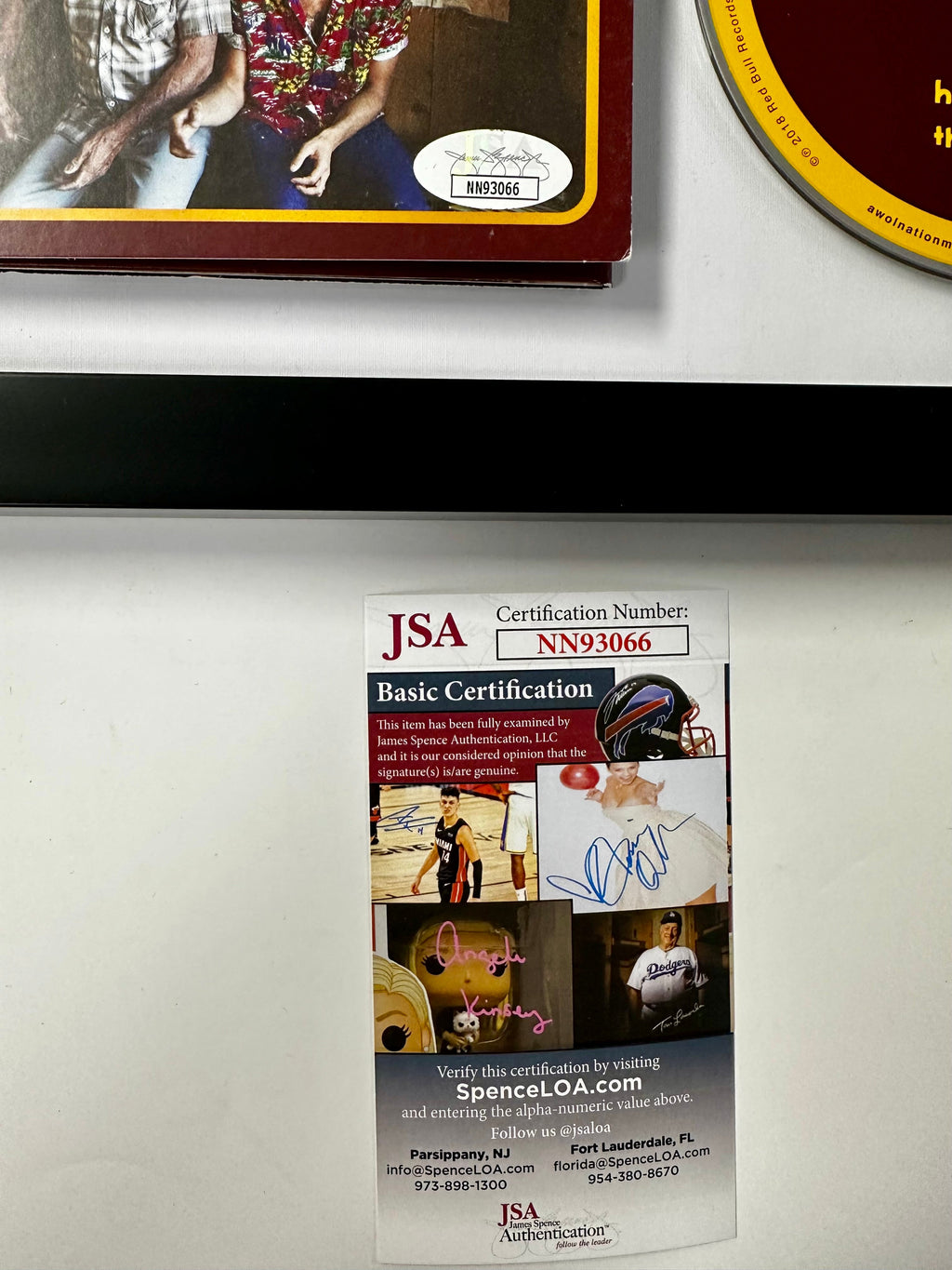 awolnation-aaron-bruno-signed-here-come-the-runts-framed-cd-booklet-with-jsa-coa