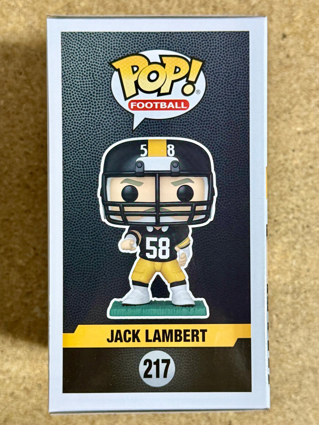 Funko Pop! Football Jack Lambert #217 NFL Pittsburgh Steelers 2024 Linebacker