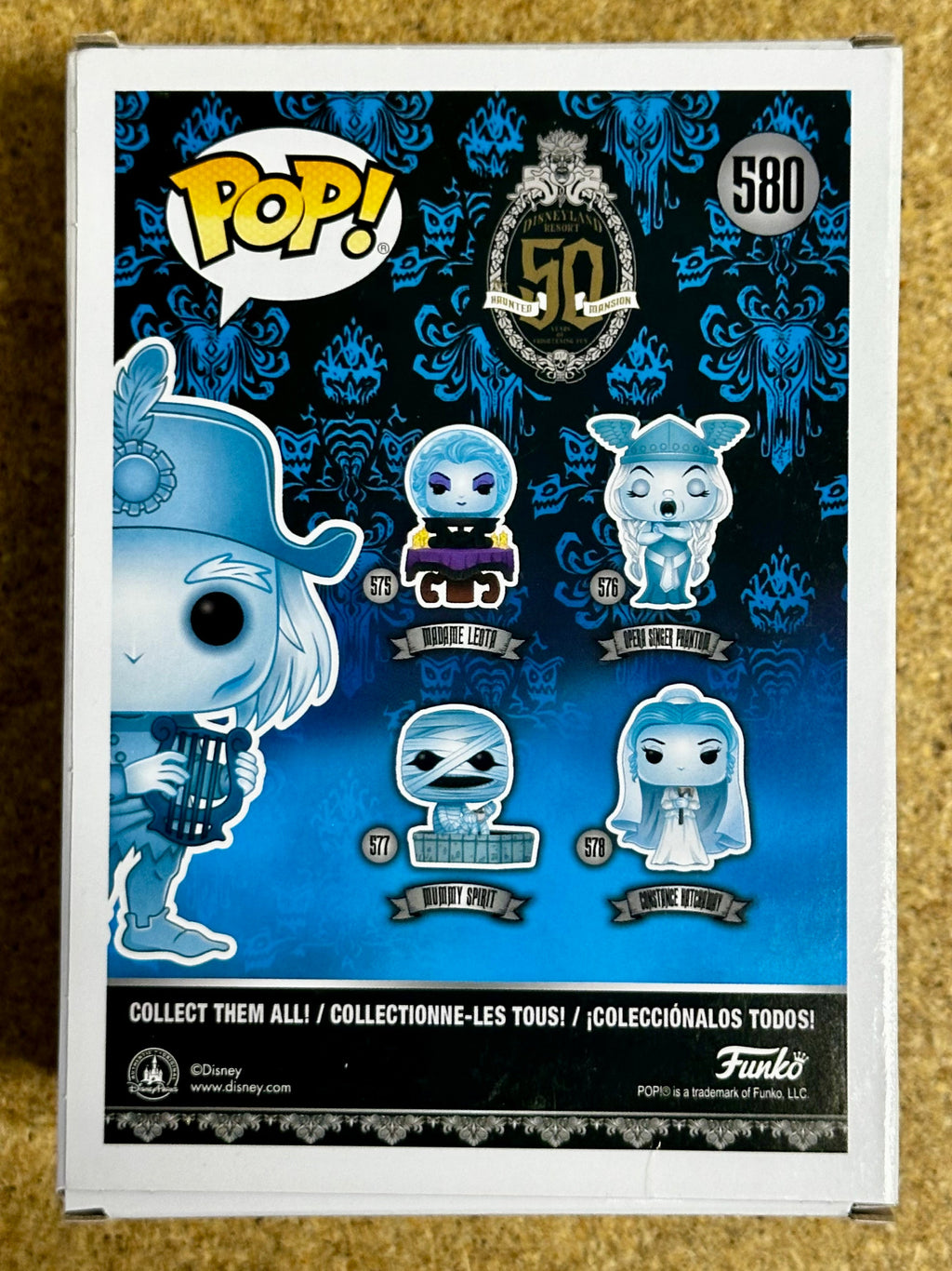 Funko Pop! Disney Merry Minstrel #580 The Haunted Mansion 2019 Vaulted Exclusive