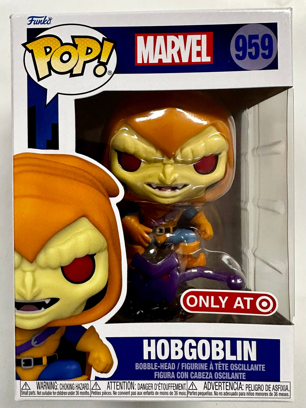Funko Pop! Marvel Hobgoblin On Glider #959 Animated Series 2021 Target Exclusive