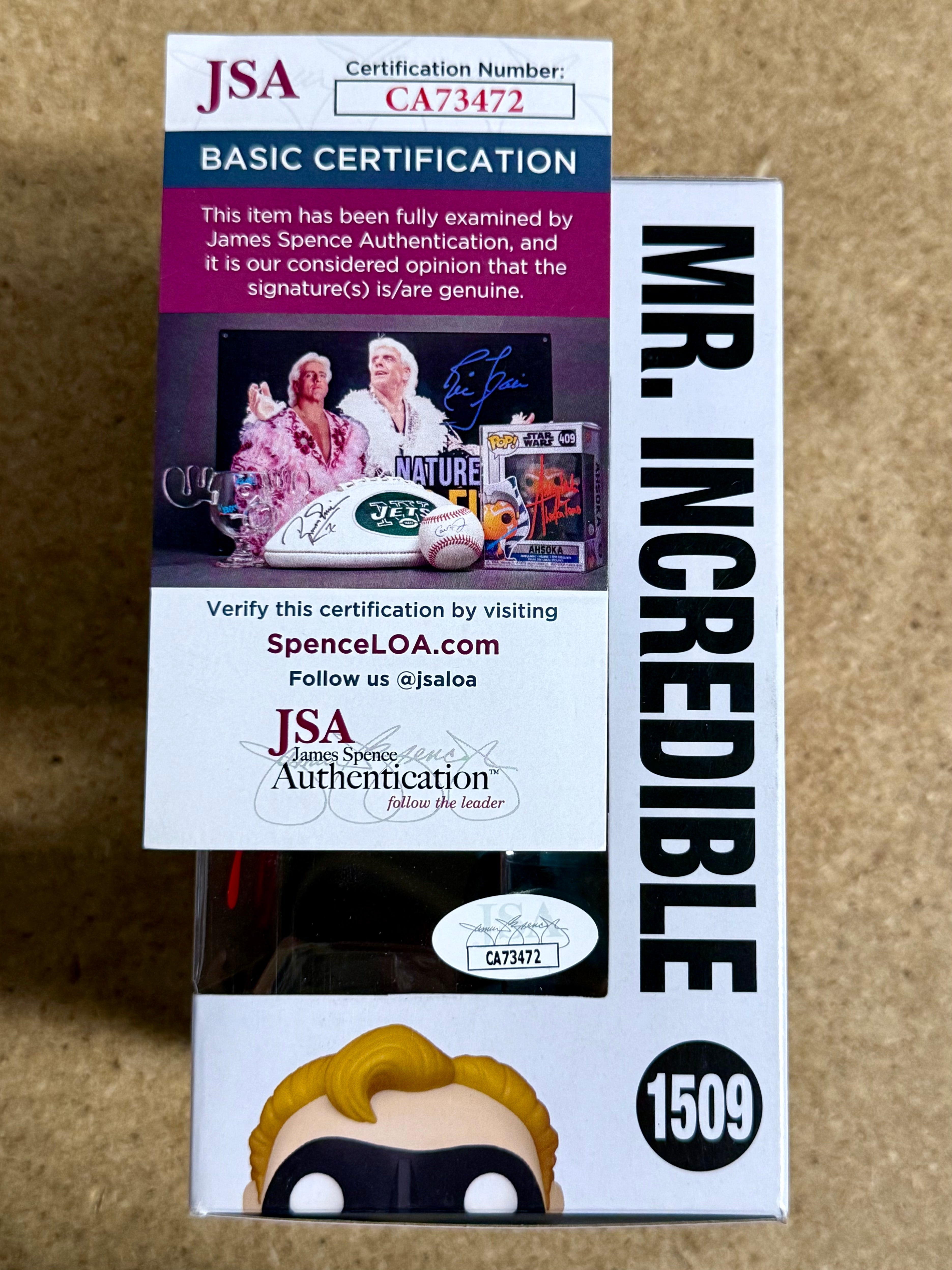 craig-t-nelson-signed-disney-mr-incredible-funko-pop-1509-with-jsa-coa