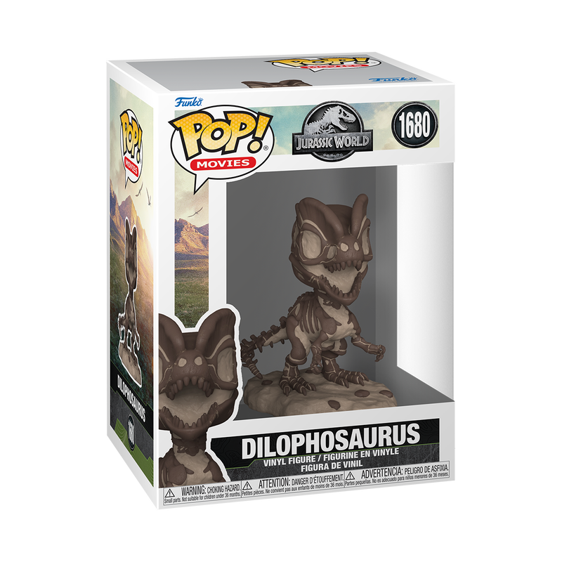 POP! Movies: Jurassic Park Fossil - Dilophosaurus