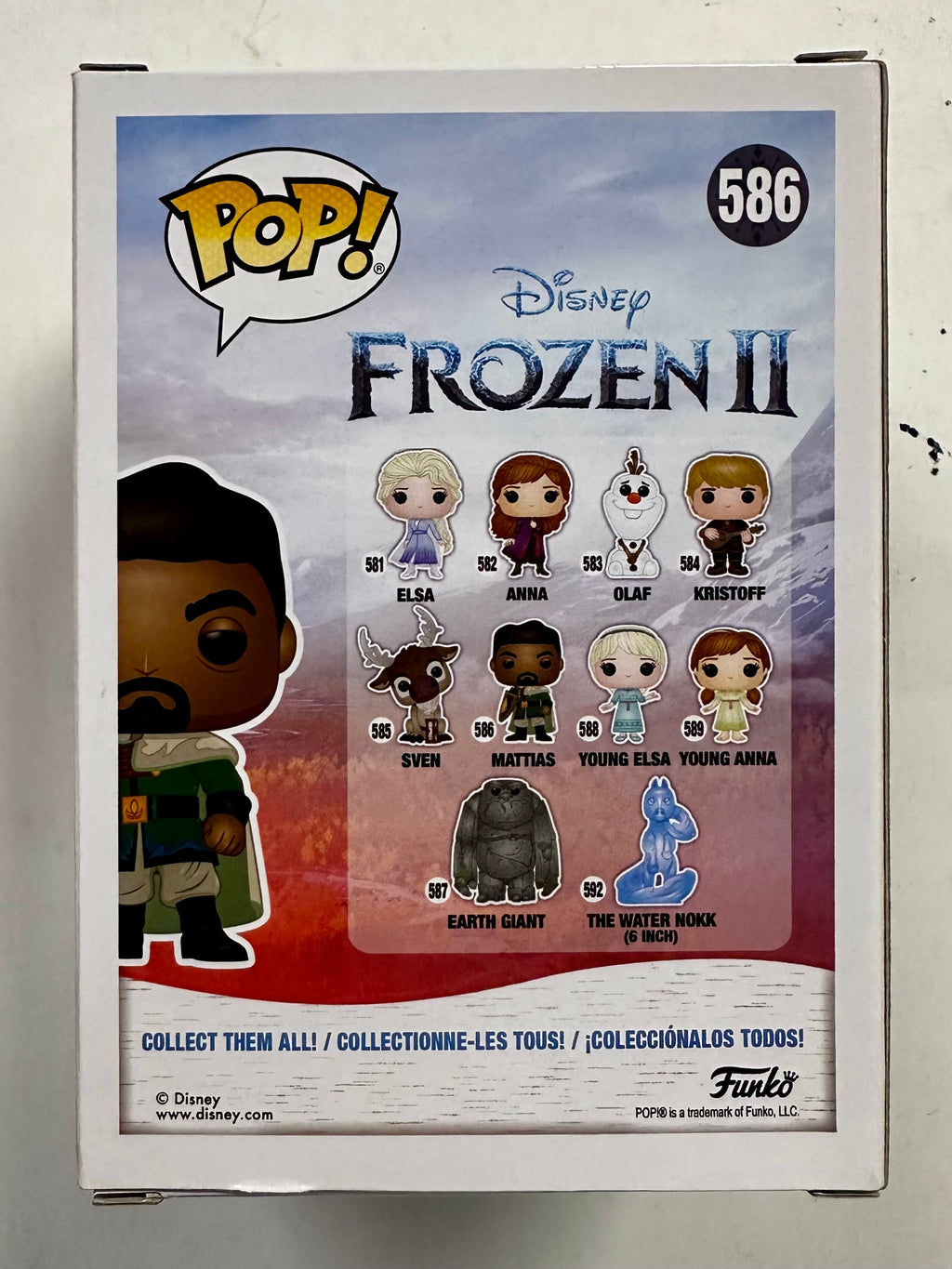 Funko Pop! Disney General Mattias #586 Frozen 2 (II) Vaulted 2019