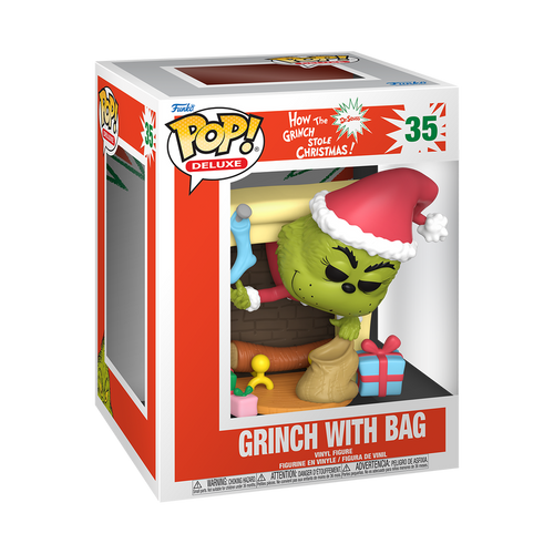 (PRE-ORDER) POP! Deluxe: HtGSC- Grinch w/Bag