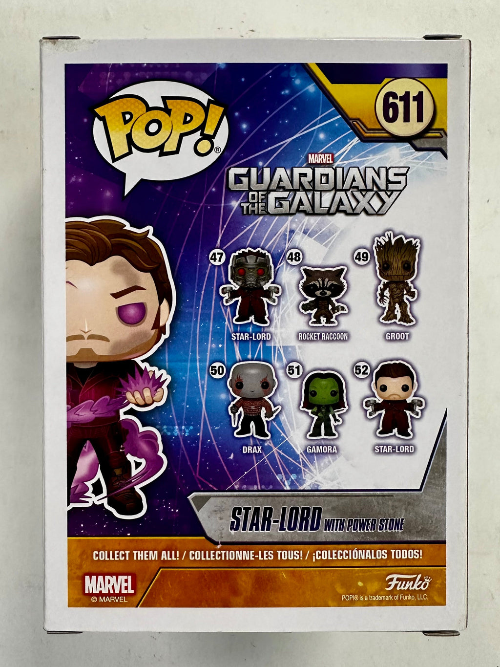 director-james-gunn-signed-funko-pop-marvel-611-star-lord-guardians-of-the-galaxy-gotg-2023-with-jsa-coa