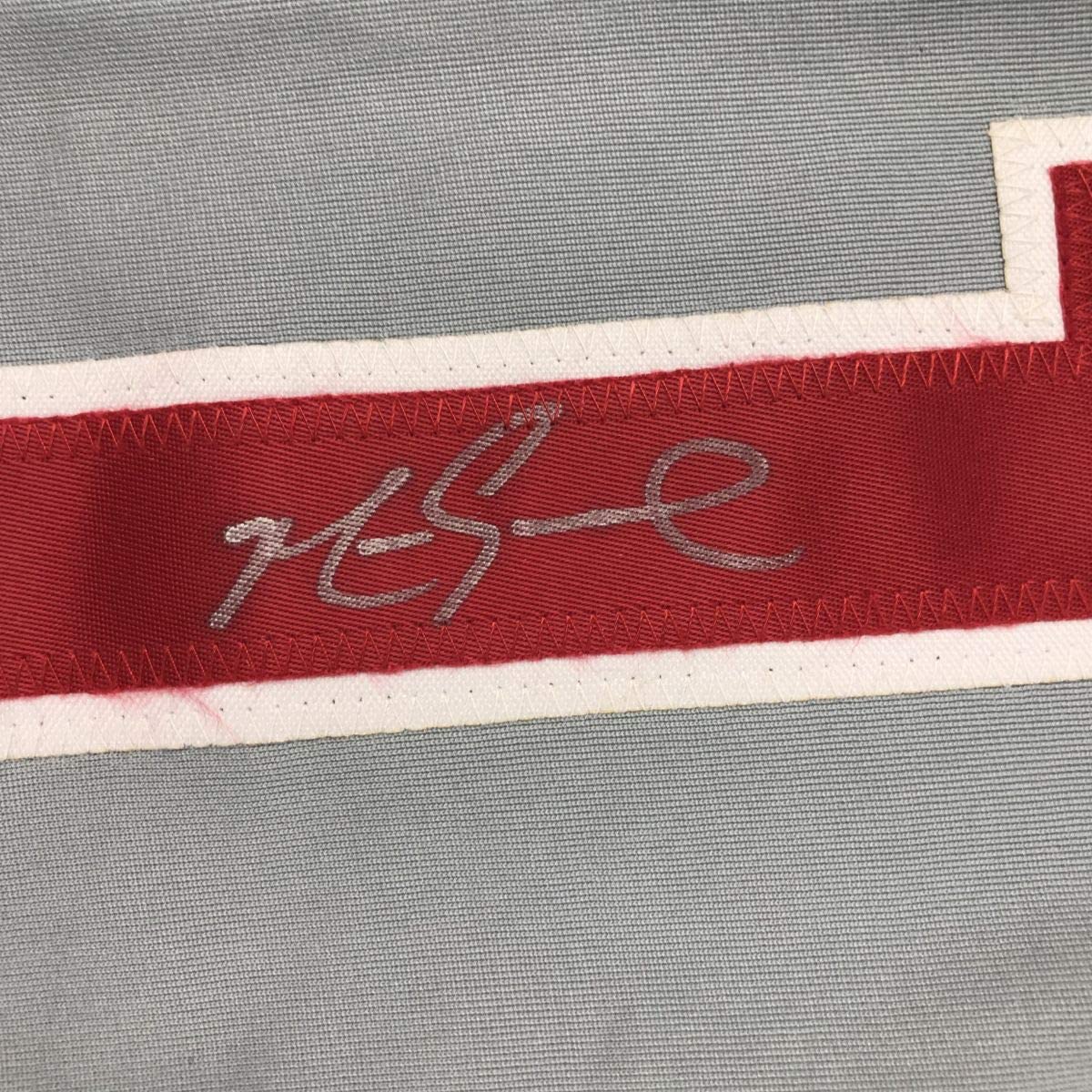 autographed-signed-mark-grace-chicago-grey-baseball-jersey-jsa-coa