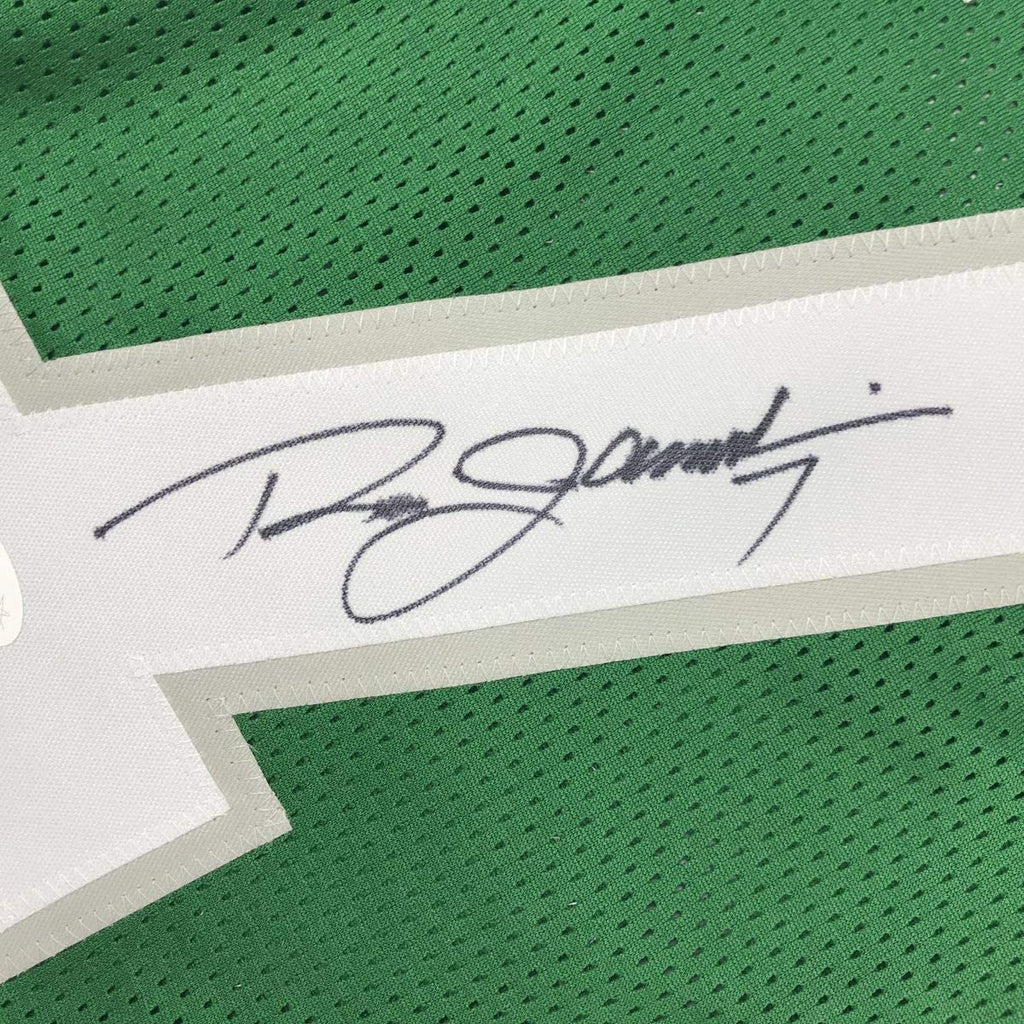 autographed-signed-ron-jaworski-philadelphia-green-football-jersey-jsa-coa