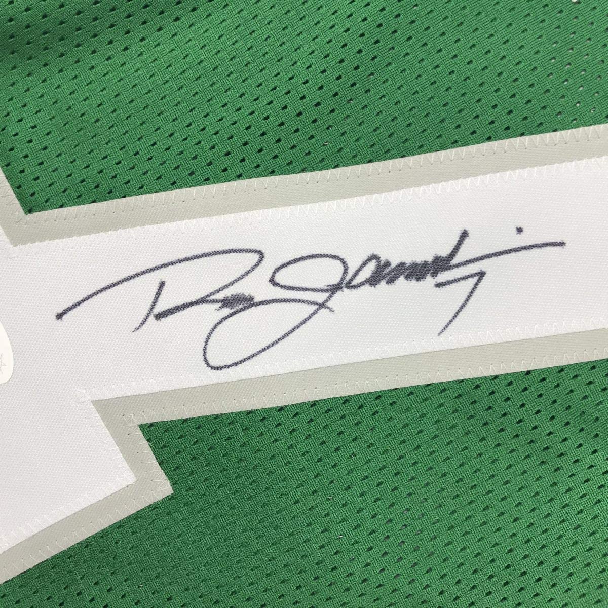 autographed-signed-ron-jaworski-philadelphia-green-football-jersey-jsa-coa