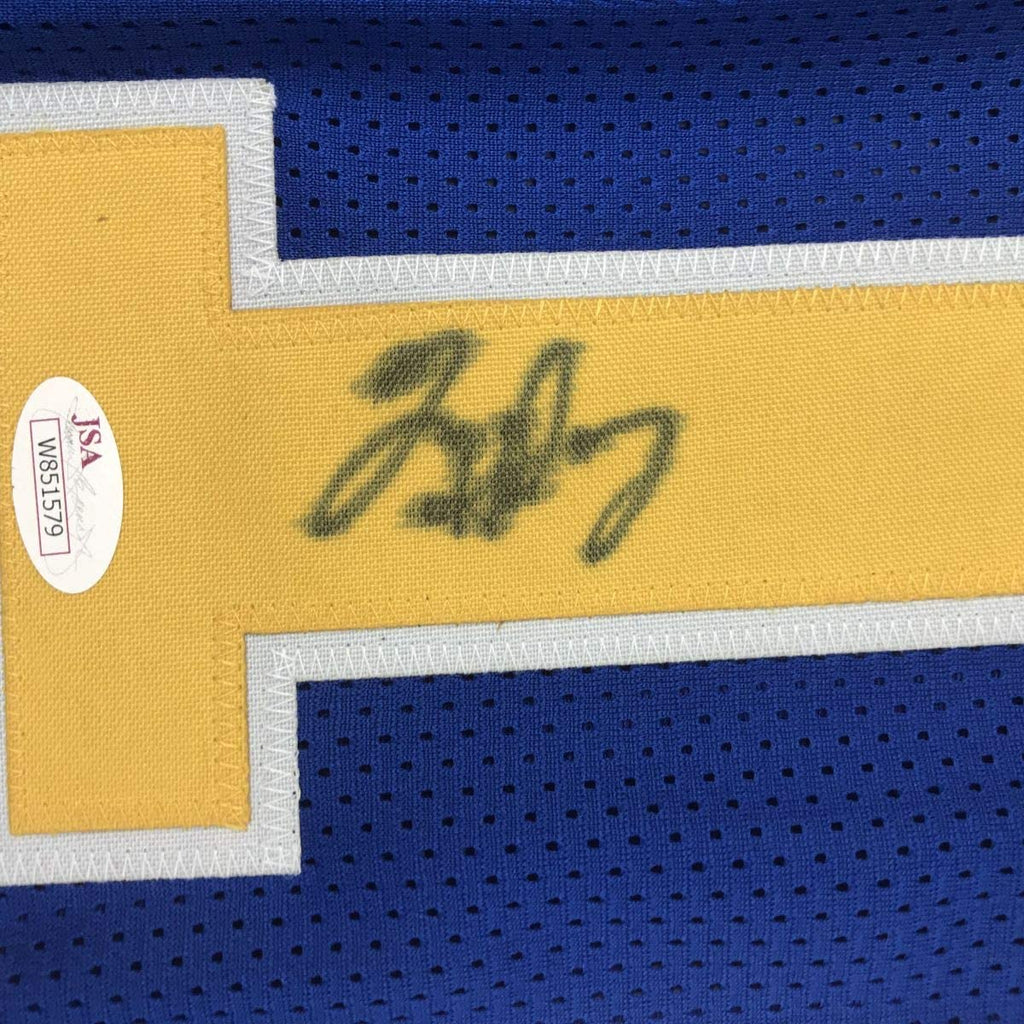 autographed-signed-tim-hardaway-golden-state-blue-basketball-jersey-jsa-coa