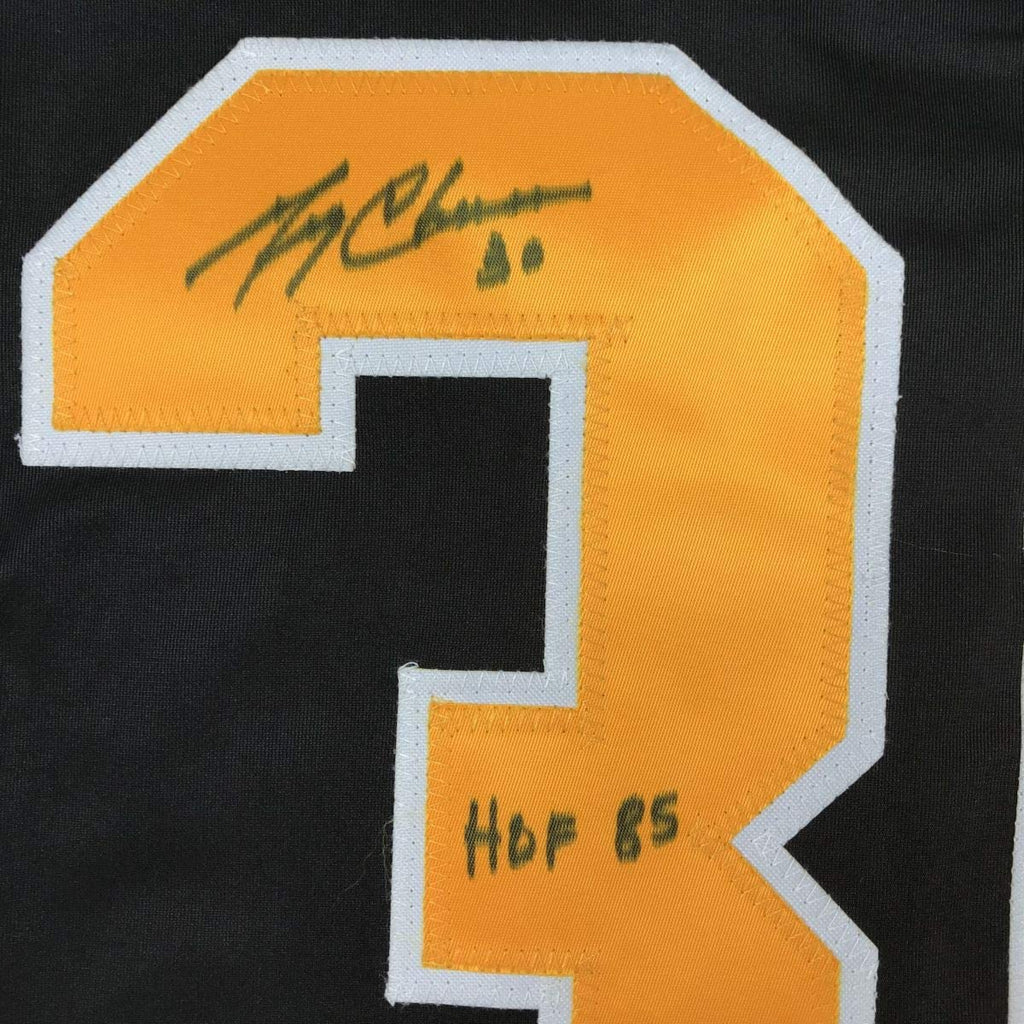 autographed-signed-gerry-cheevers-hof-85-boston-black-hockey-jersey-jsa-coa
