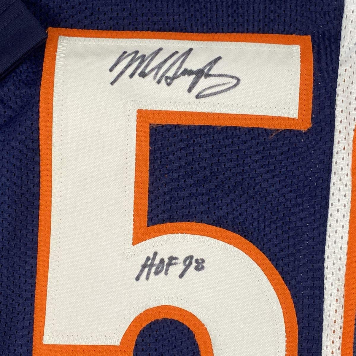autographed-signed-mike-singletary-hof-98-chicago-split-football-jersey-jsa-coa