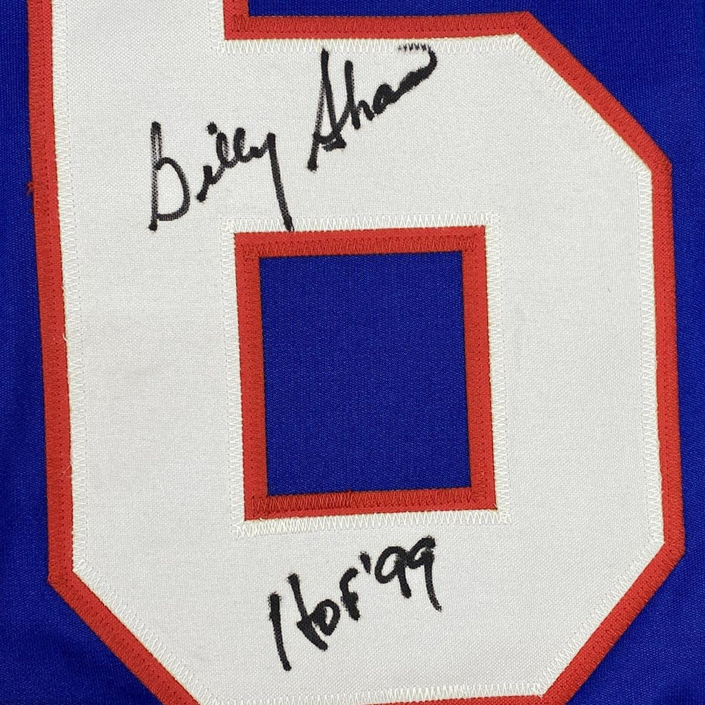 autographed-signed-billy-shaw-hof-99-buffalo-blue-football-jersey-beckett-bas-coa