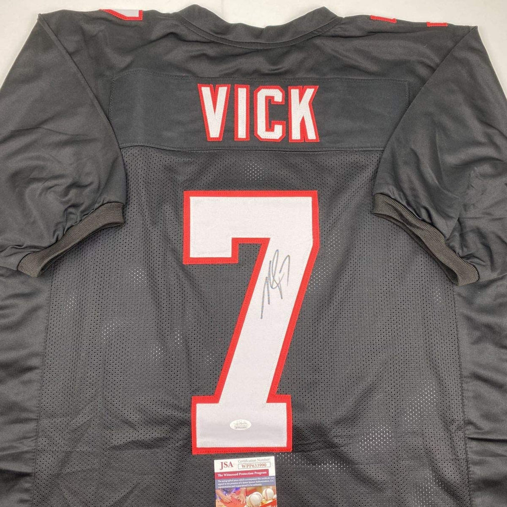 autographed-signed-michael-mike-vick-atlanta-retro-black-football-jersey-jsa-coa