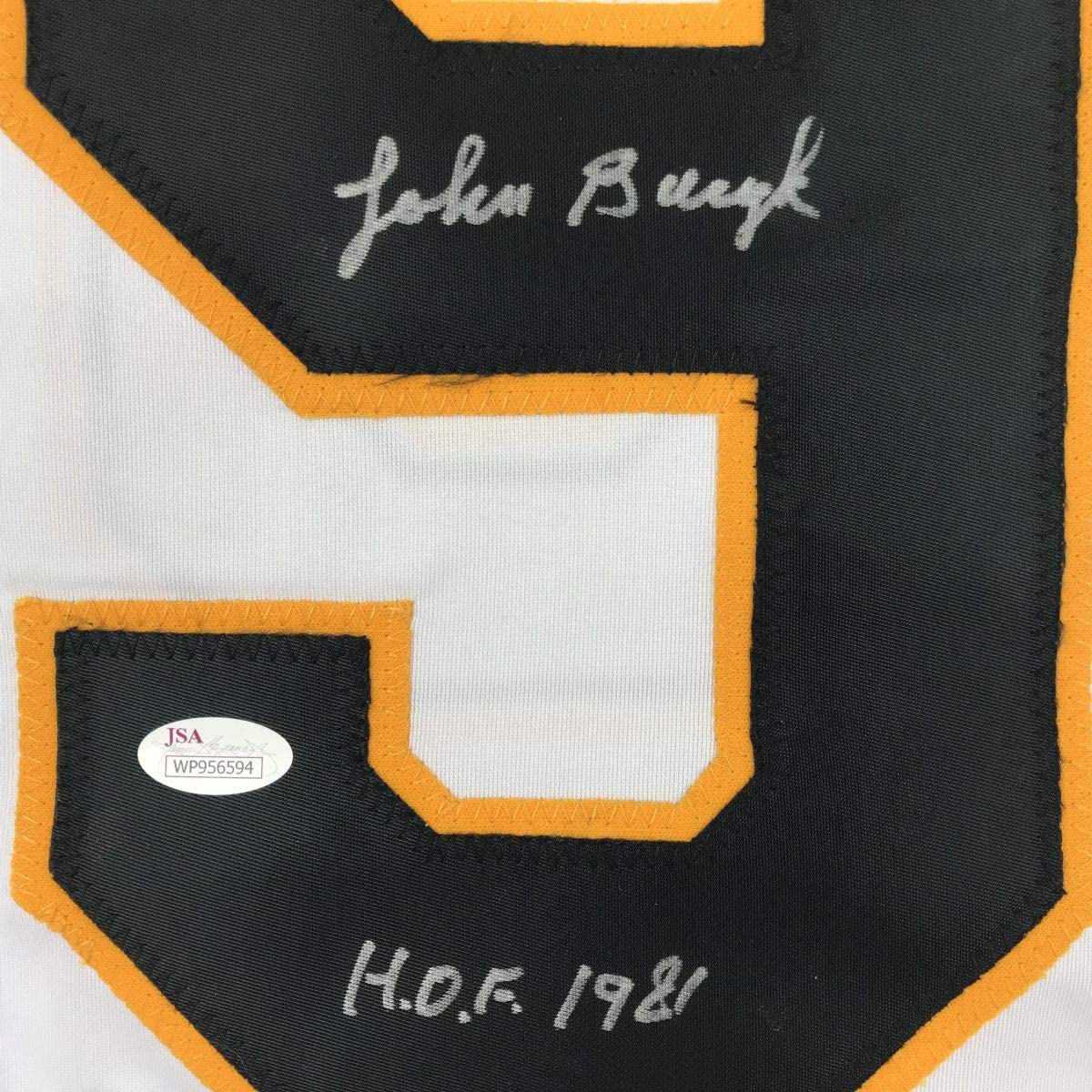 autographed-signed-johnny-john-bucyk-hof-1981-boston-white-hockey-jersey-jsa-coa