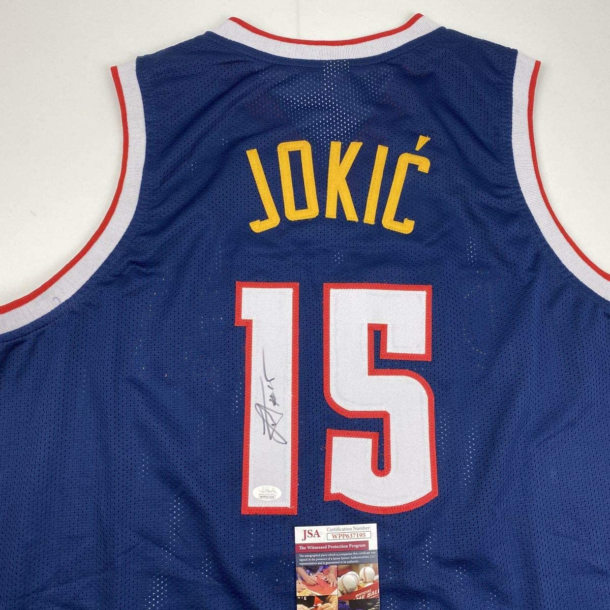 autographed-signed-nikola-jokic-denver-dark-blue-basketball-jersey-jsa-coa