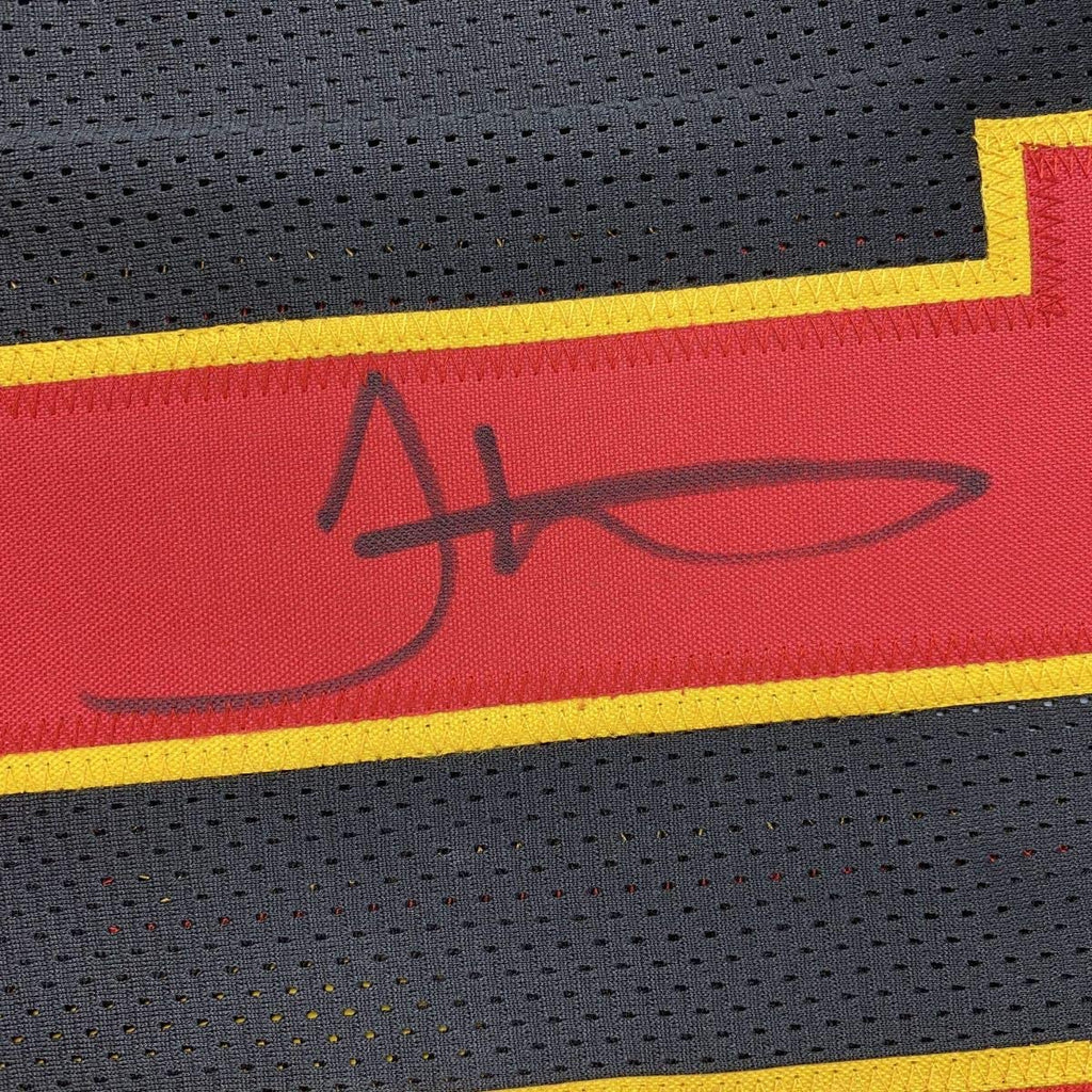 autographed-signed-tyreek-hill-kansas-city-black-football-jersey-jsa-coa