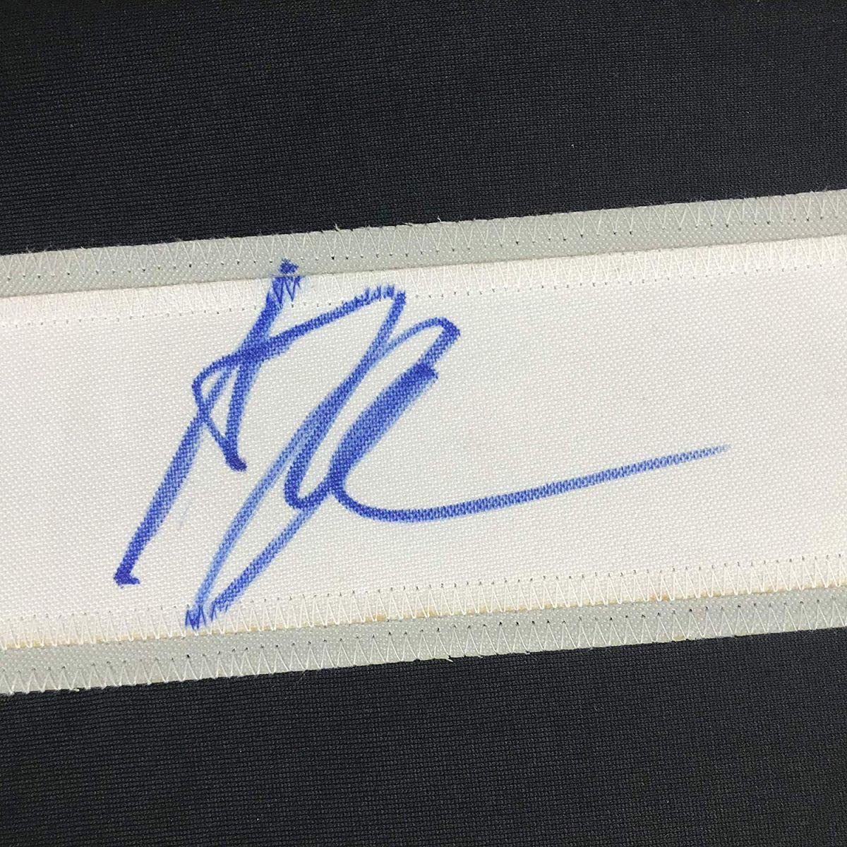 autographed-signed-anze-kopitar-los-angeles-la-black-hockey-jersey-beckett-bas-coa