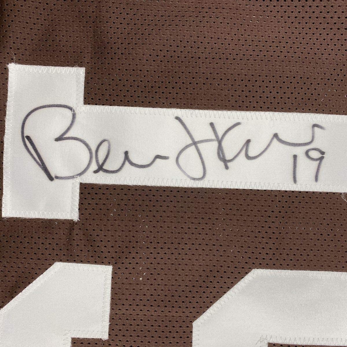 autographed-signed-bernie-kosar-cleveland-brown-football-jersey-jsa-coa