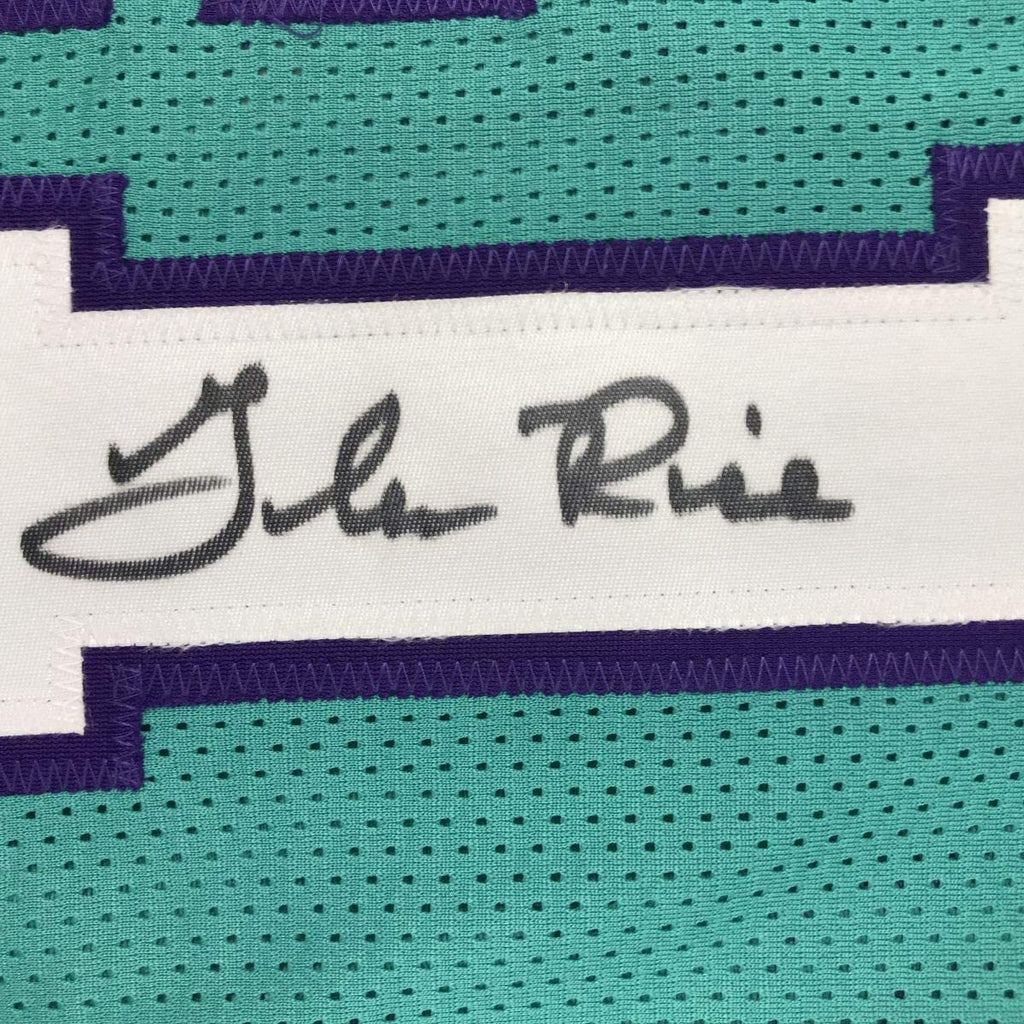 autographed-signed-glen-rice-charlotte-teal-basketball-jersey-psa-dna-coa