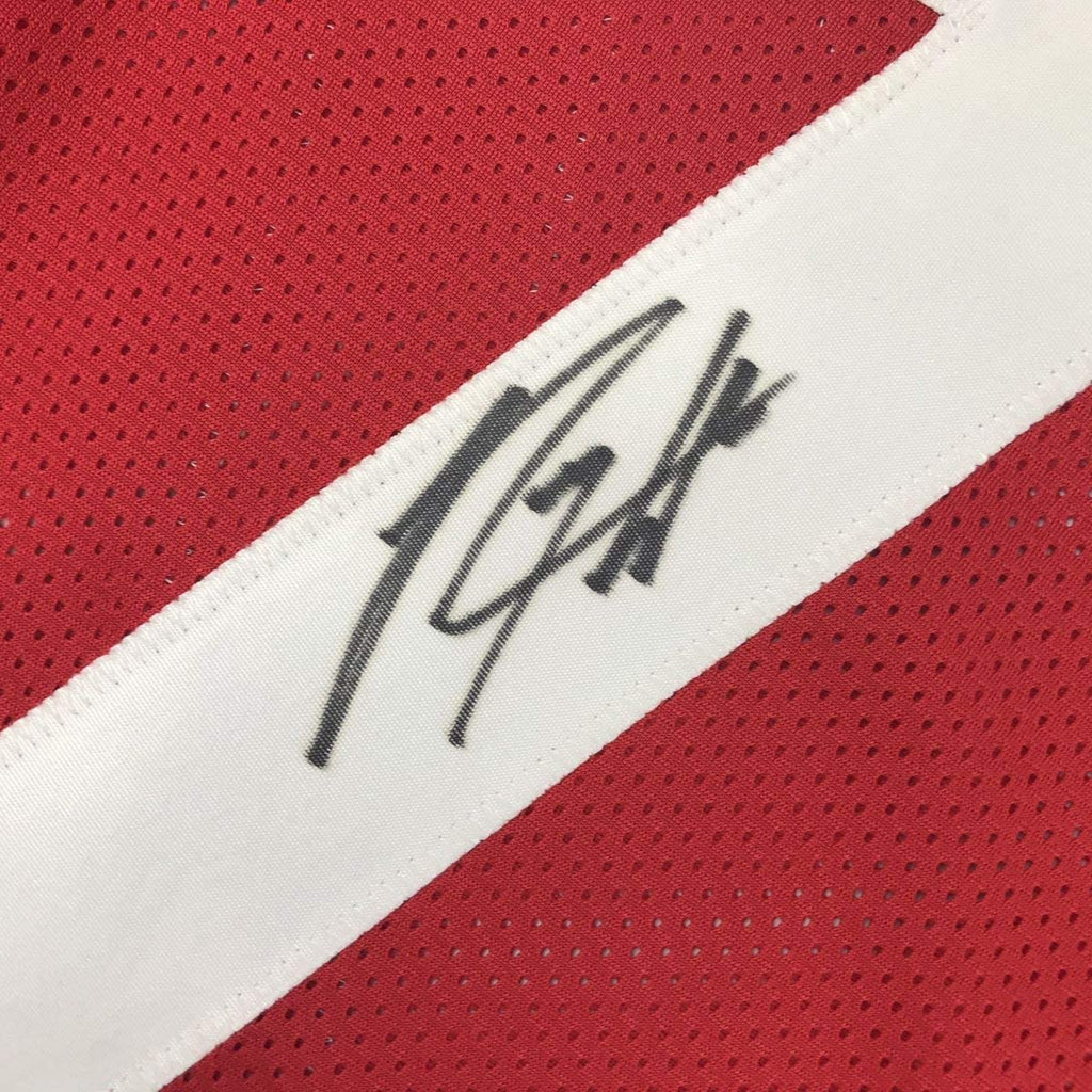 autographed-signed-rodney-hampton-georgia-red-stat-college-football-jersey-psa-dna-coa
