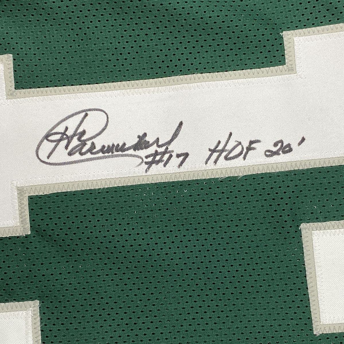 autographed-signed-harold-carmichael-hof-20-philadelphia-green-football-jersey-jsa-coa