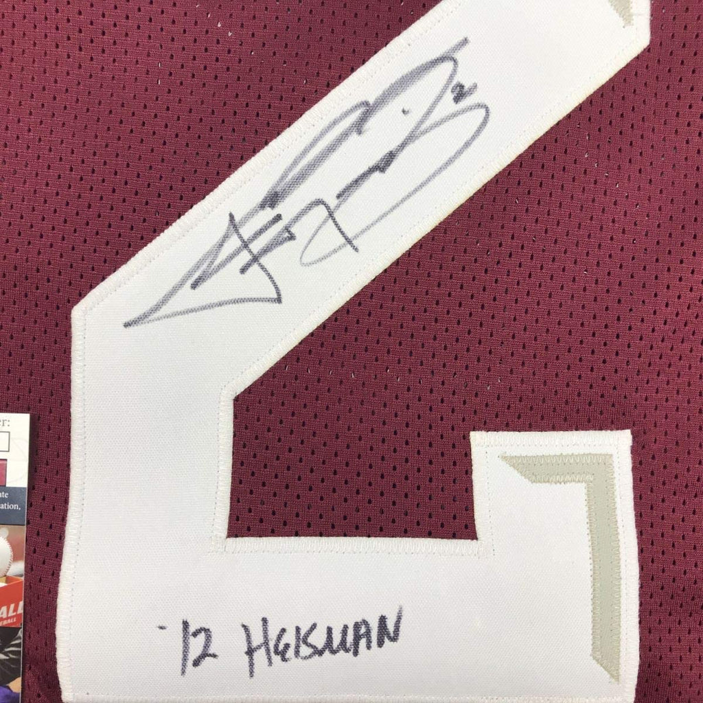 autographed-signed-johnny-manziel-12-heisman-texas-a-m-maroon-stat-college-football-jersey-jsa-coa