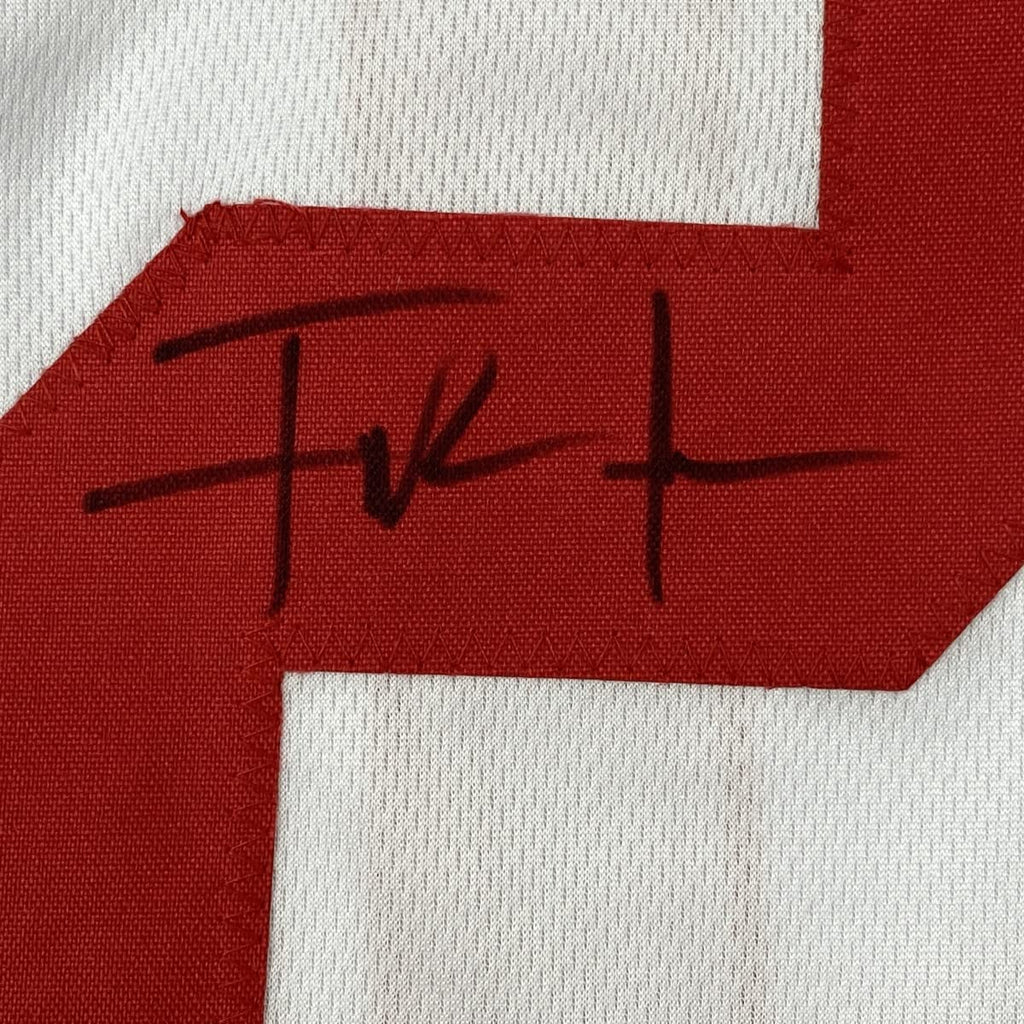 autographed-signed-frank-gore-san-francisco-white-football-jersey-beckett-bas-coa