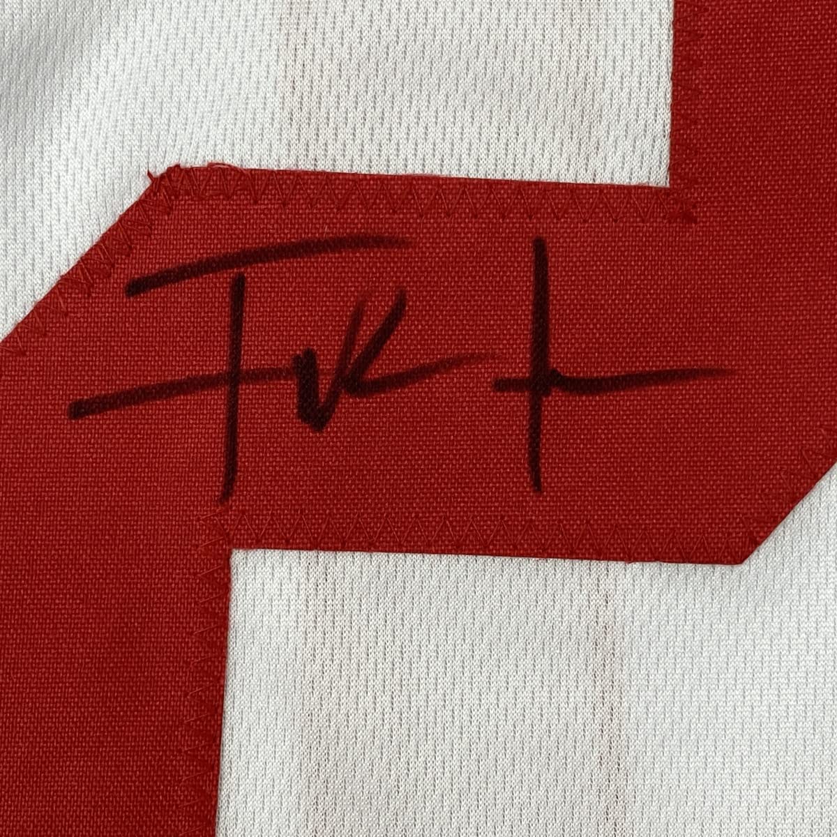 autographed-signed-frank-gore-san-francisco-white-football-jersey-beckett-bas-coa