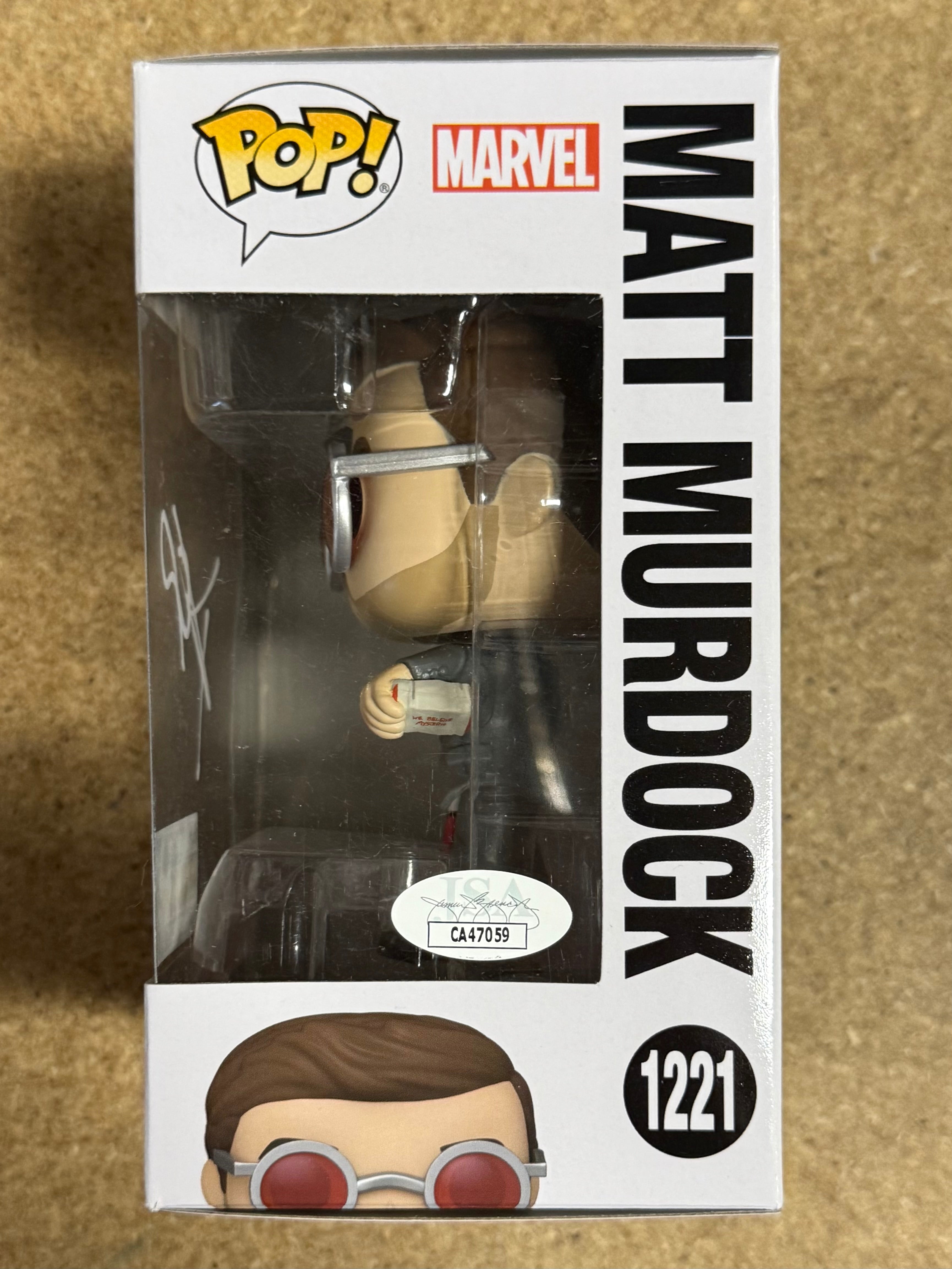charlie-cox-signed-marvel-matt-murdock-daredevil-funko-pop-1221-with-jsa-coa