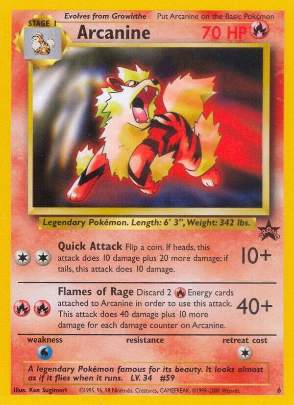 arcanine-6-wizards-of-the-coast-black-star-promos