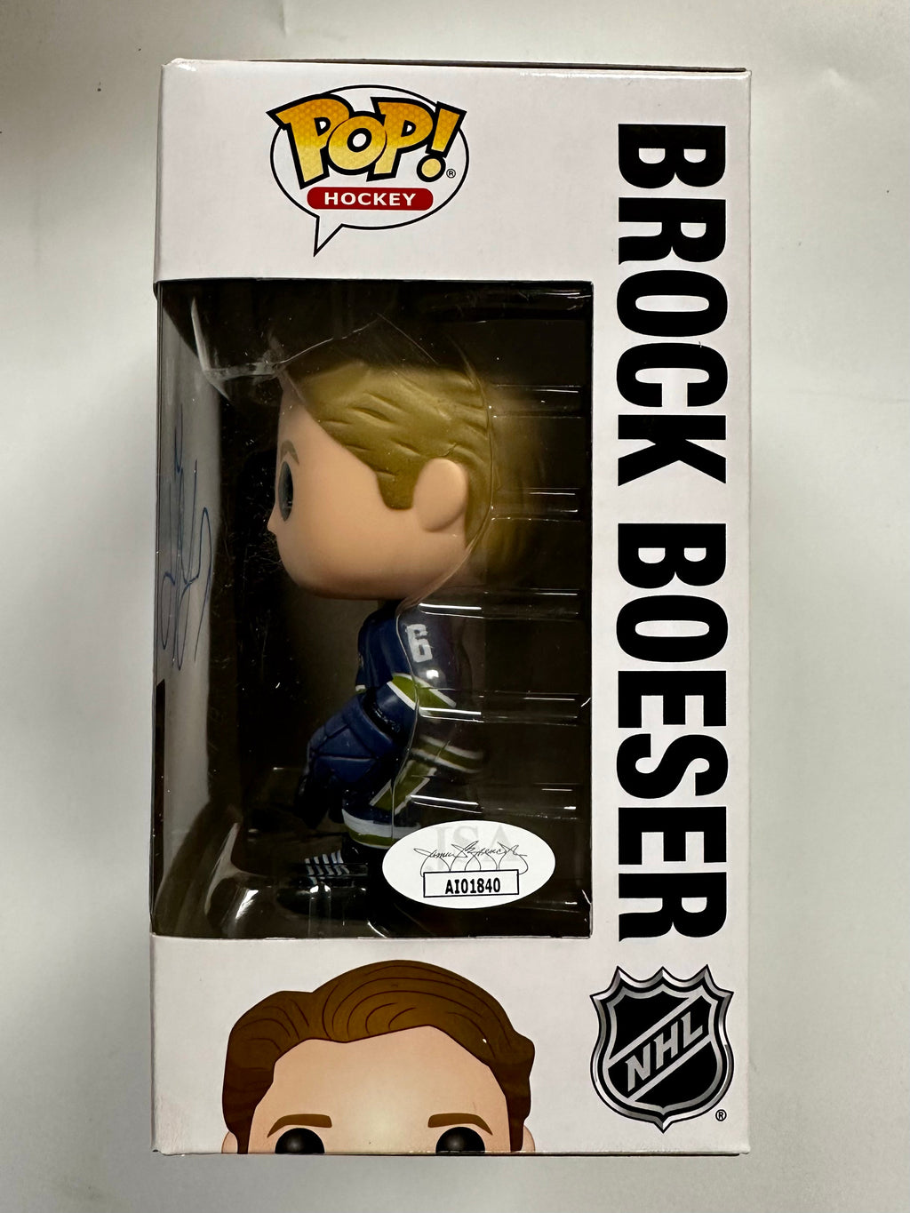 brock-boeser-signed-nhl-hockey-vancouver-canucks-funko-pop-28-with-jsa-coa