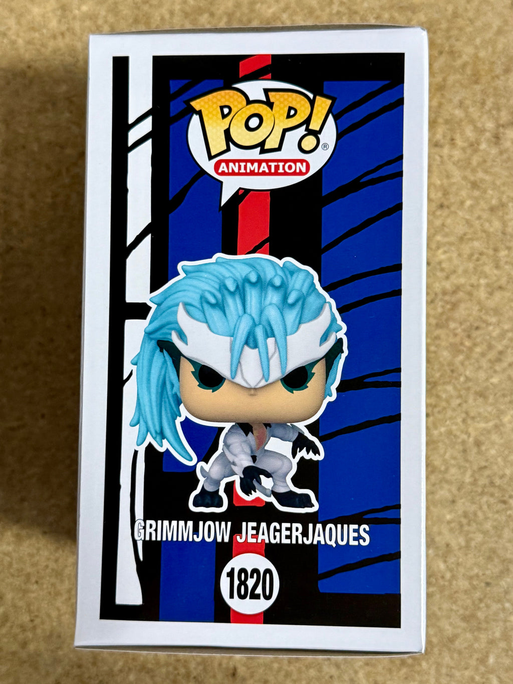 Funko Pop! Animation Grimmjow JaegerJaques #1820 Bleach 2024 Sixth Espada