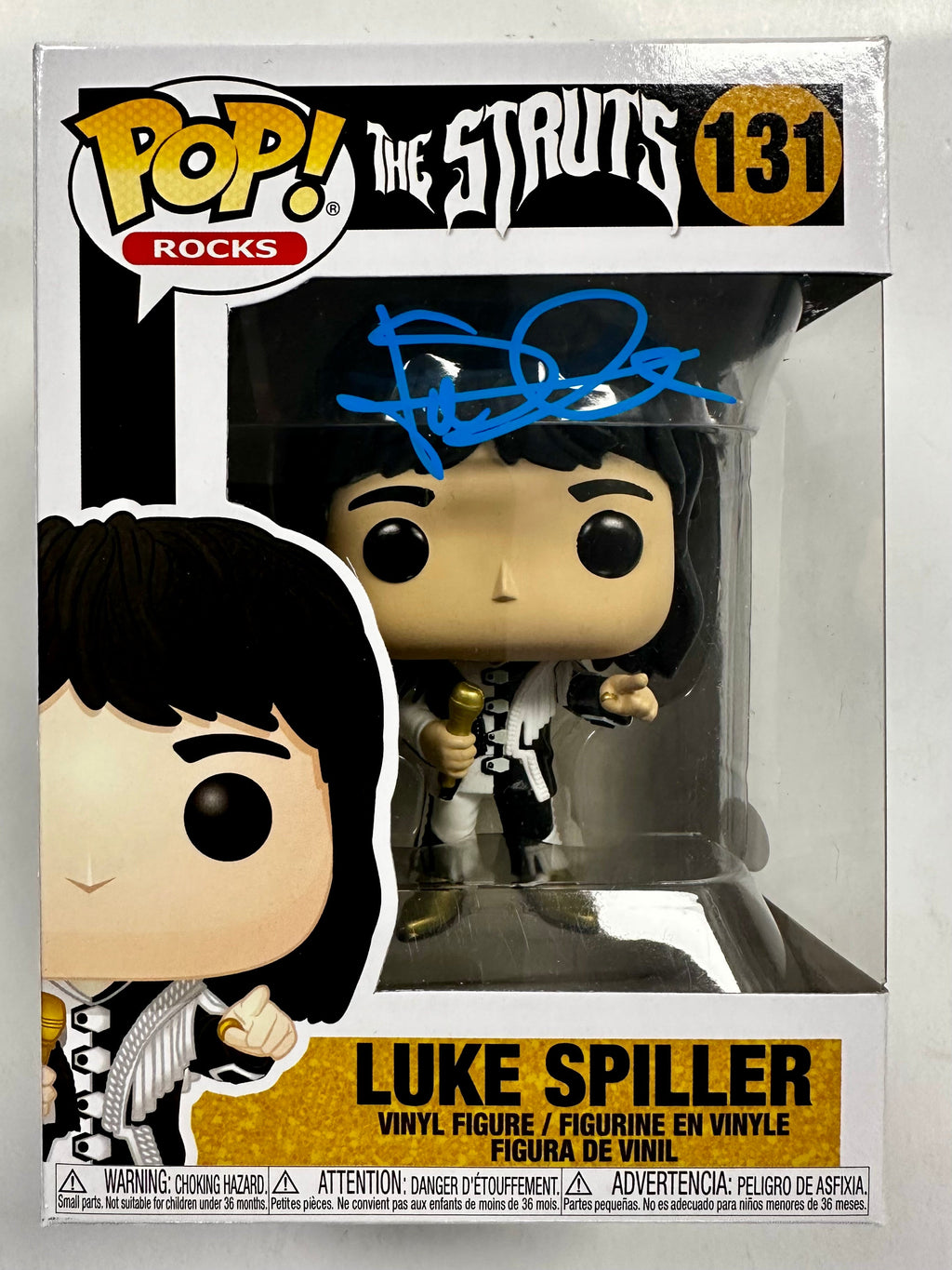 Luke Spiller Signed The Struts #131 Young & Dangerous Funko Pop! With JSA COA
