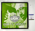 bun-b-autographed-signed-framed-ugk-dirty-money-vinyl-with-psa-dna-coa-choppin