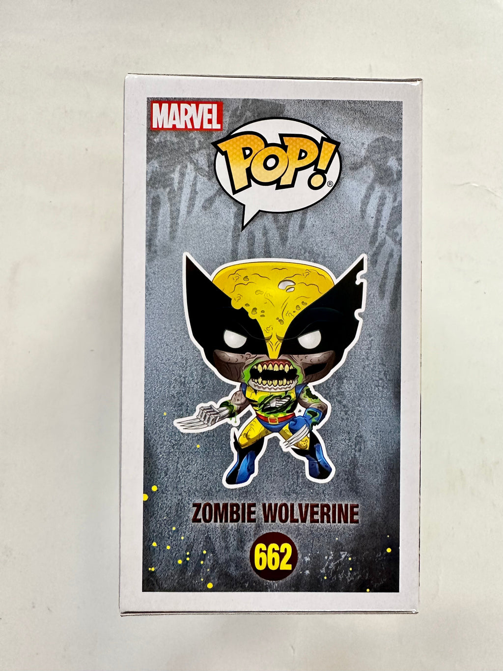 Funko Pop! Marvel Zombie Wolverine #662 Glow Entertainment Earth 2020 Exclusive