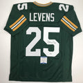 autographed-signed-dorsey-levens-green-bay-green-football-jersey-beckett-bas-coa