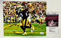 Pat Freiermuth Signed Autographed NFL Pittsburgh Steelers TE 8x10 Photo With JSA COA
