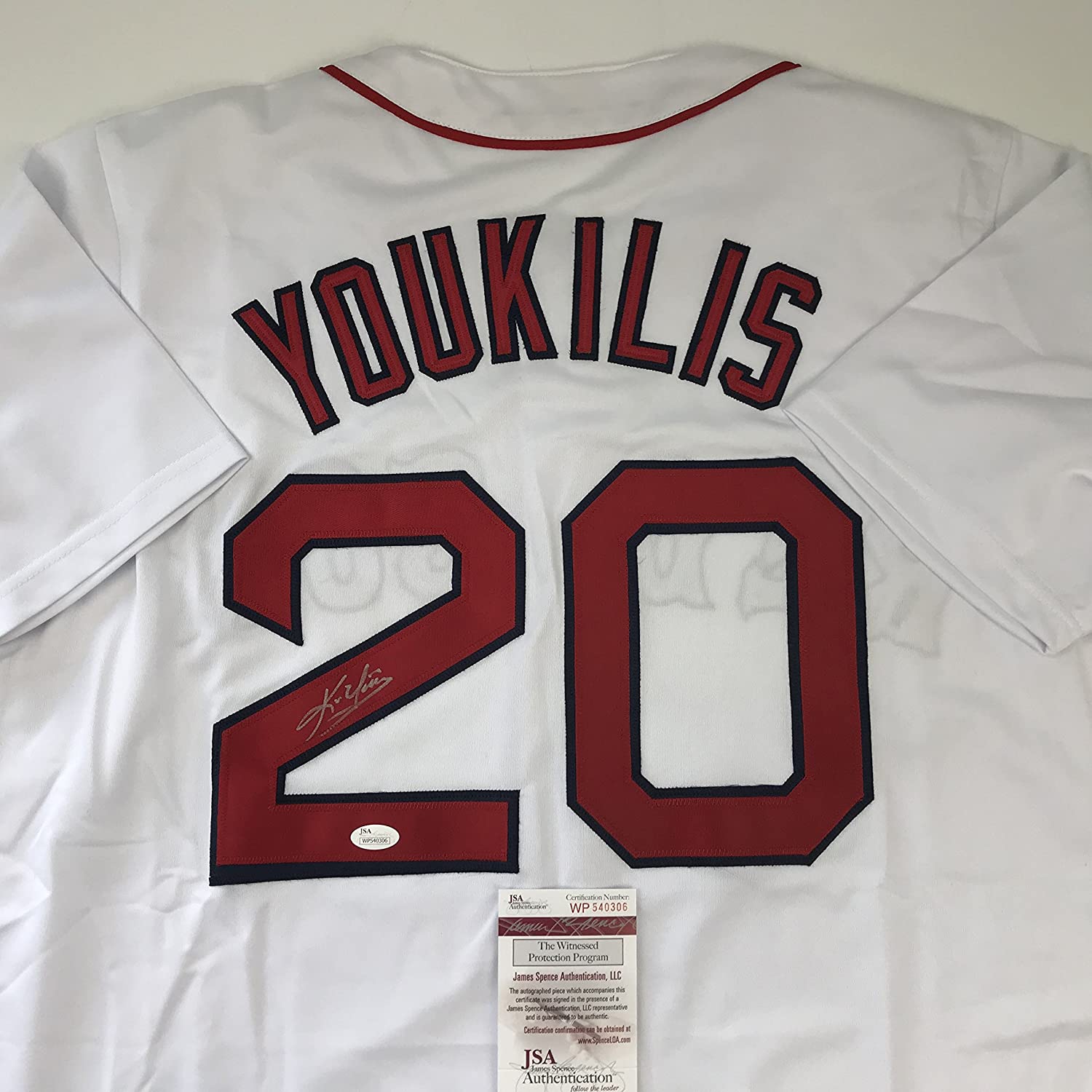autographed-signed-kevin-youkilis-boston-white-baseball-jersey-jsa-coa