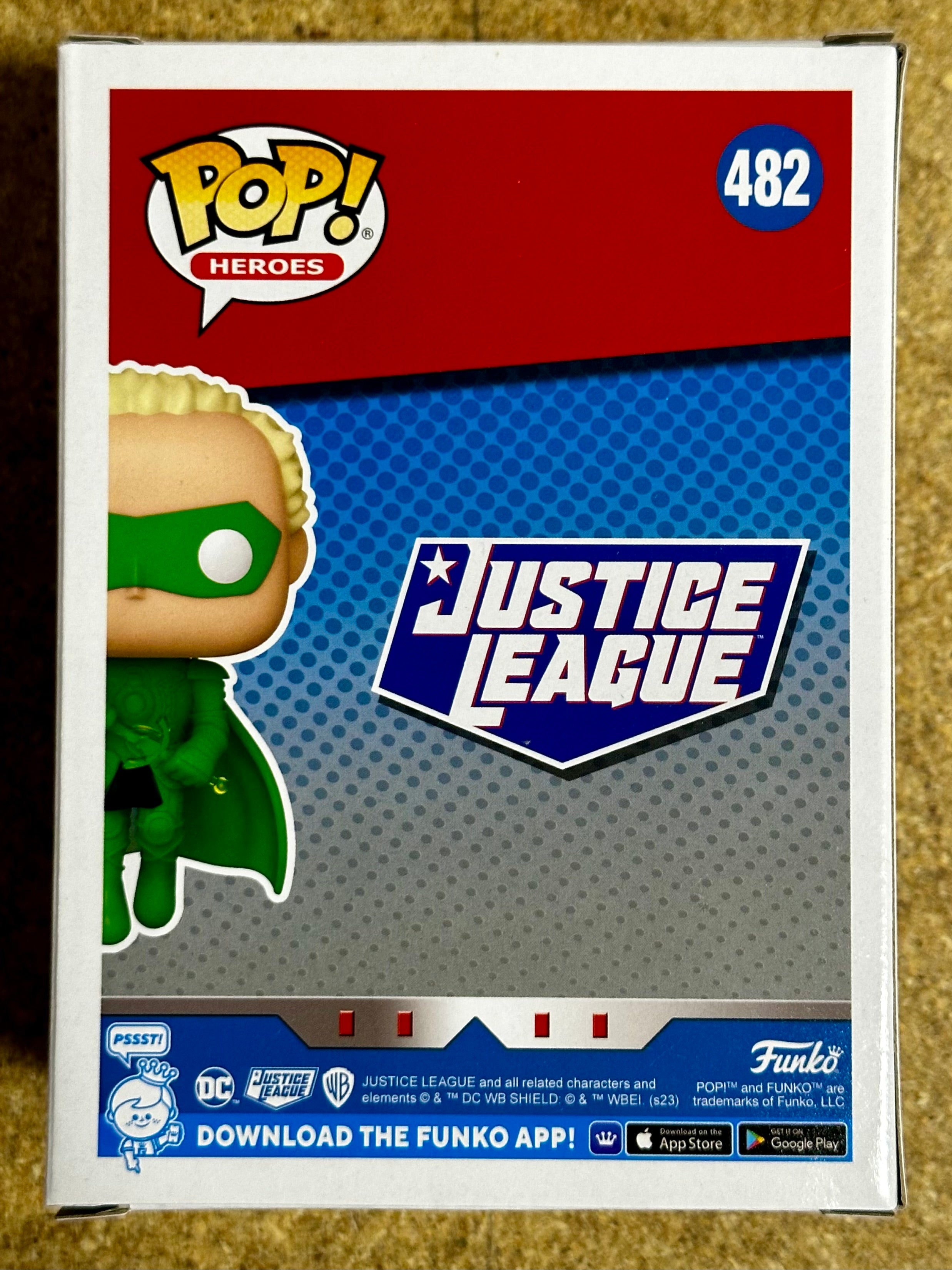 Funko Pop! DC Heroes Green Lantern (Kingdom Come) #482 C2E2 2024 Exclusive