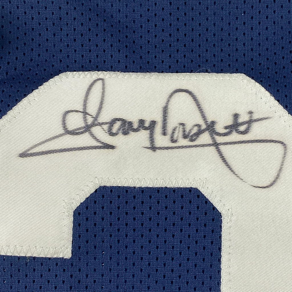 Framed Autographed/Signed Tony Dorsett 35x39 Dallas Thanksgiving Day Football Jersey JSA COA