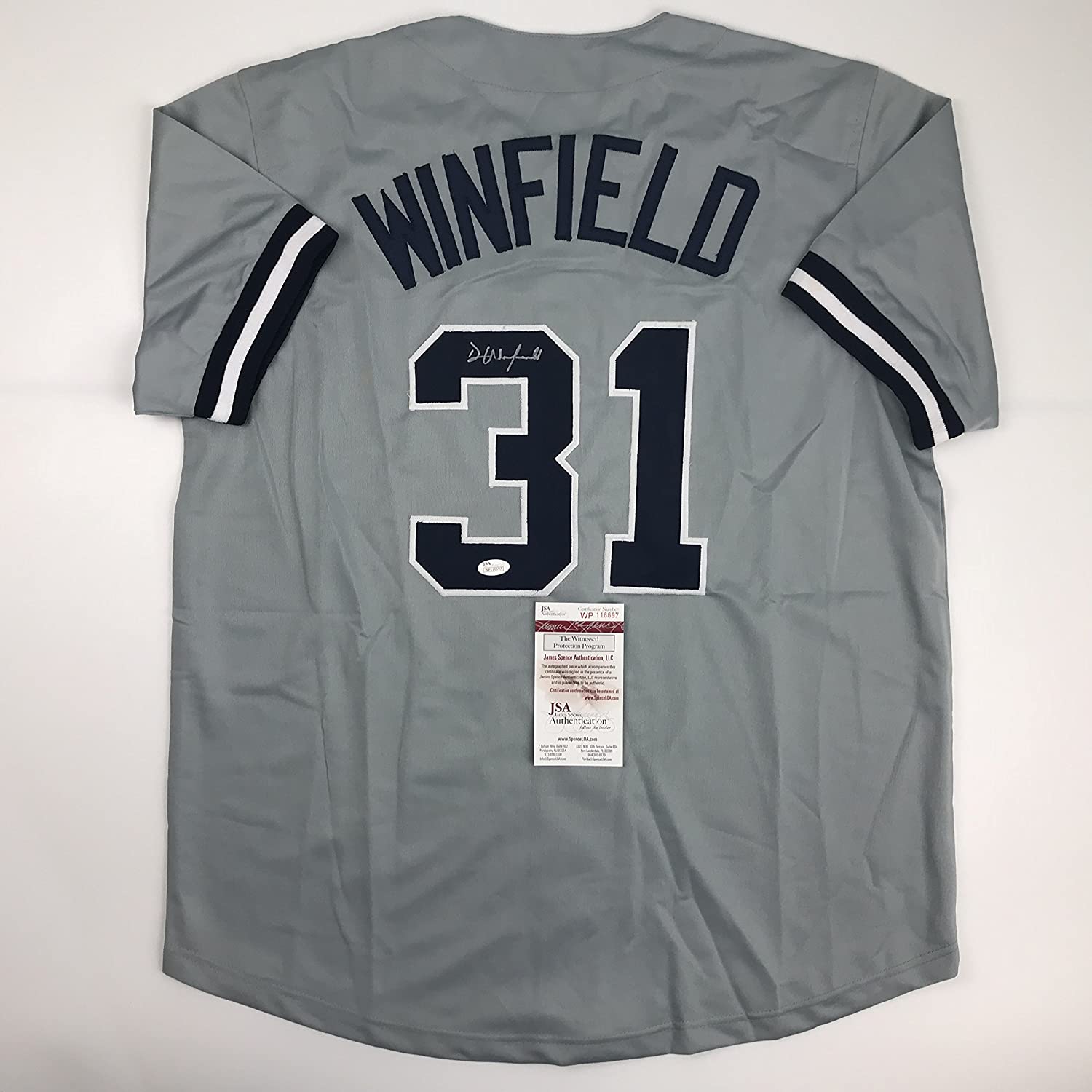 autographed-signed-dave-winfield-new-york-grey-baseball-jersey-jsa-coa
