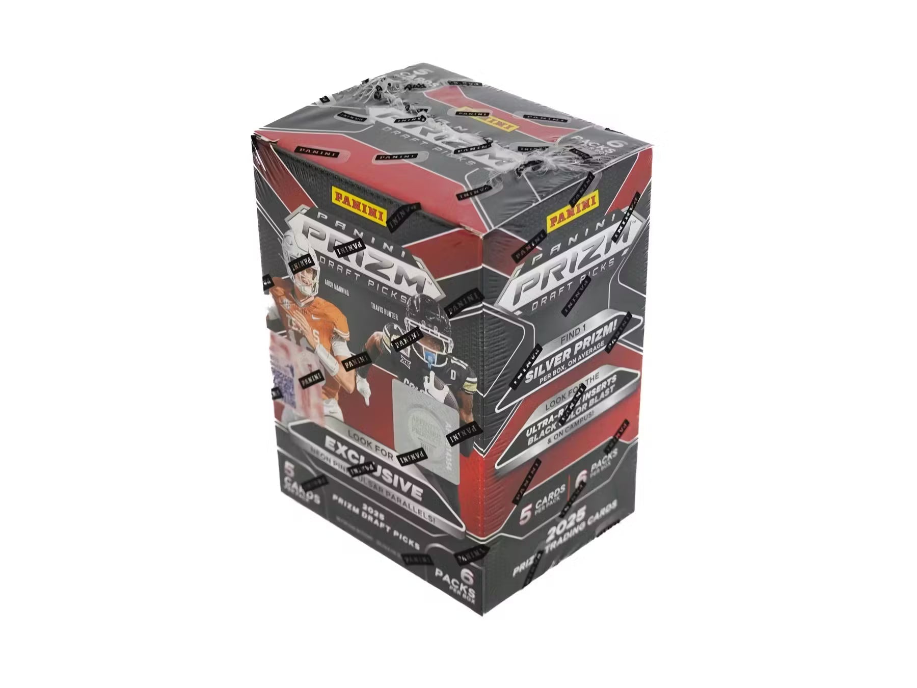 2025-panini-prizm-draft-picks-football-6-pack-hobby-blaster-box