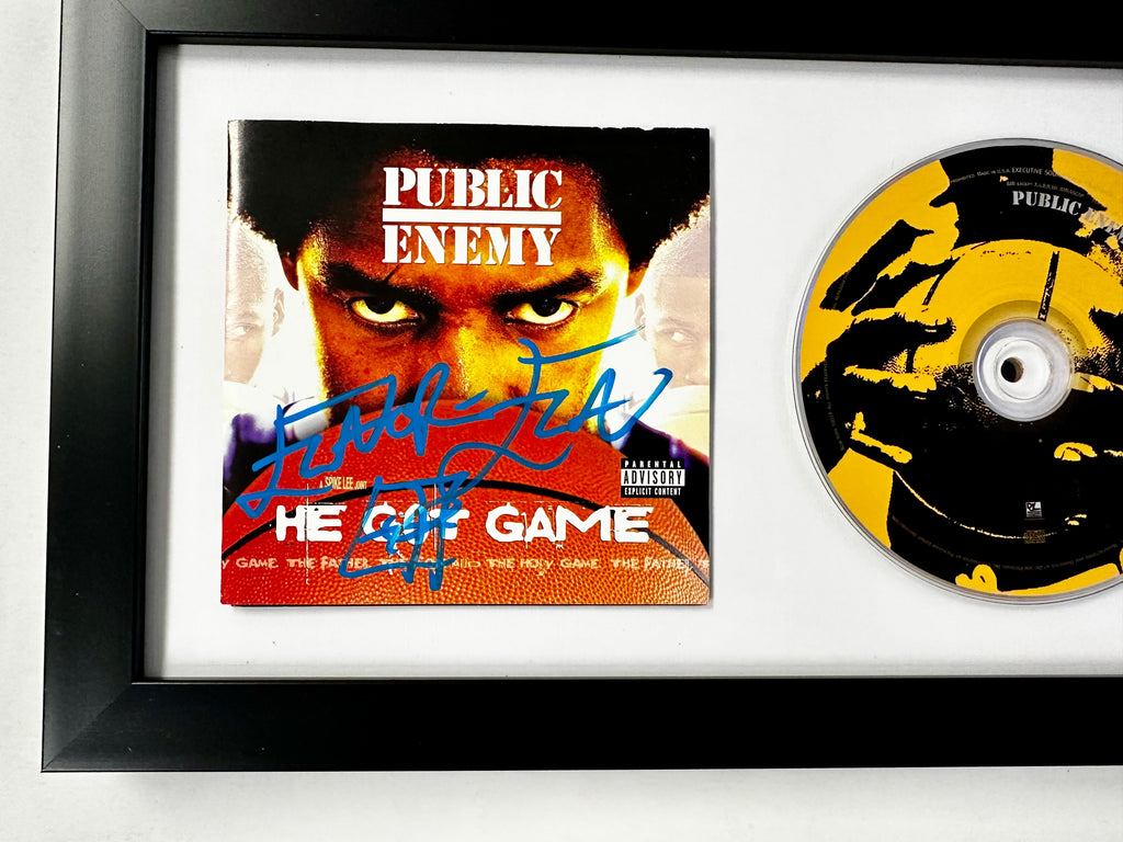 Flavor Flav Signed & Framed Public Enemy He Got Game Hip Hop Soundtrack JSA COA