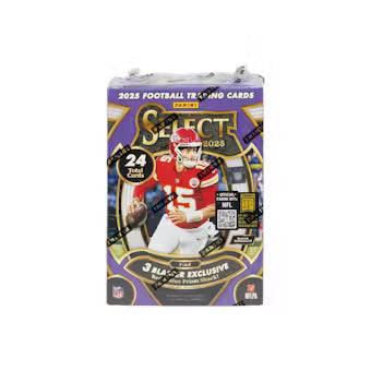 2025-panini-select-football-6-pack-blaster-box-red-blue-prizms